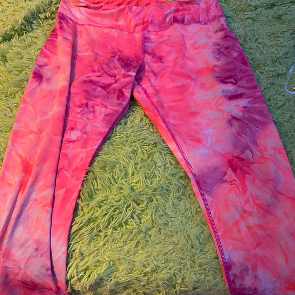Hannah’s Youth XL Pink TieDye Leggings